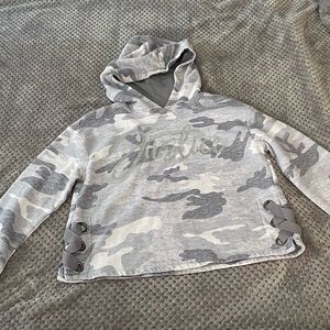 Girls camo hoodie